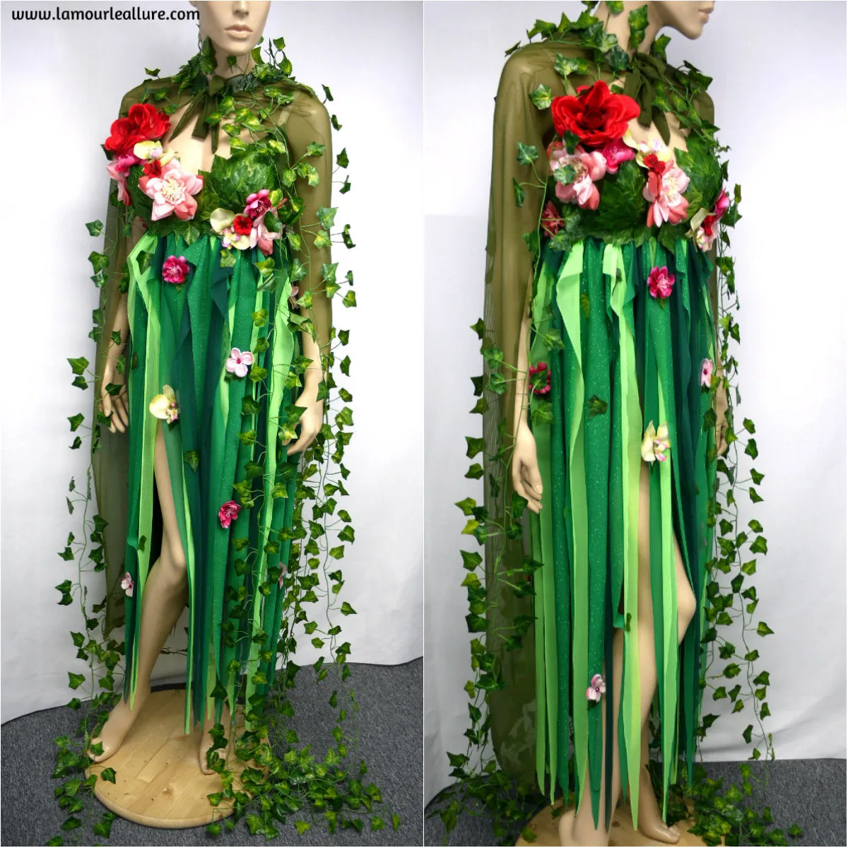Mother Nature Te Fiti Inspired Costume Dress Cosplay Halloween