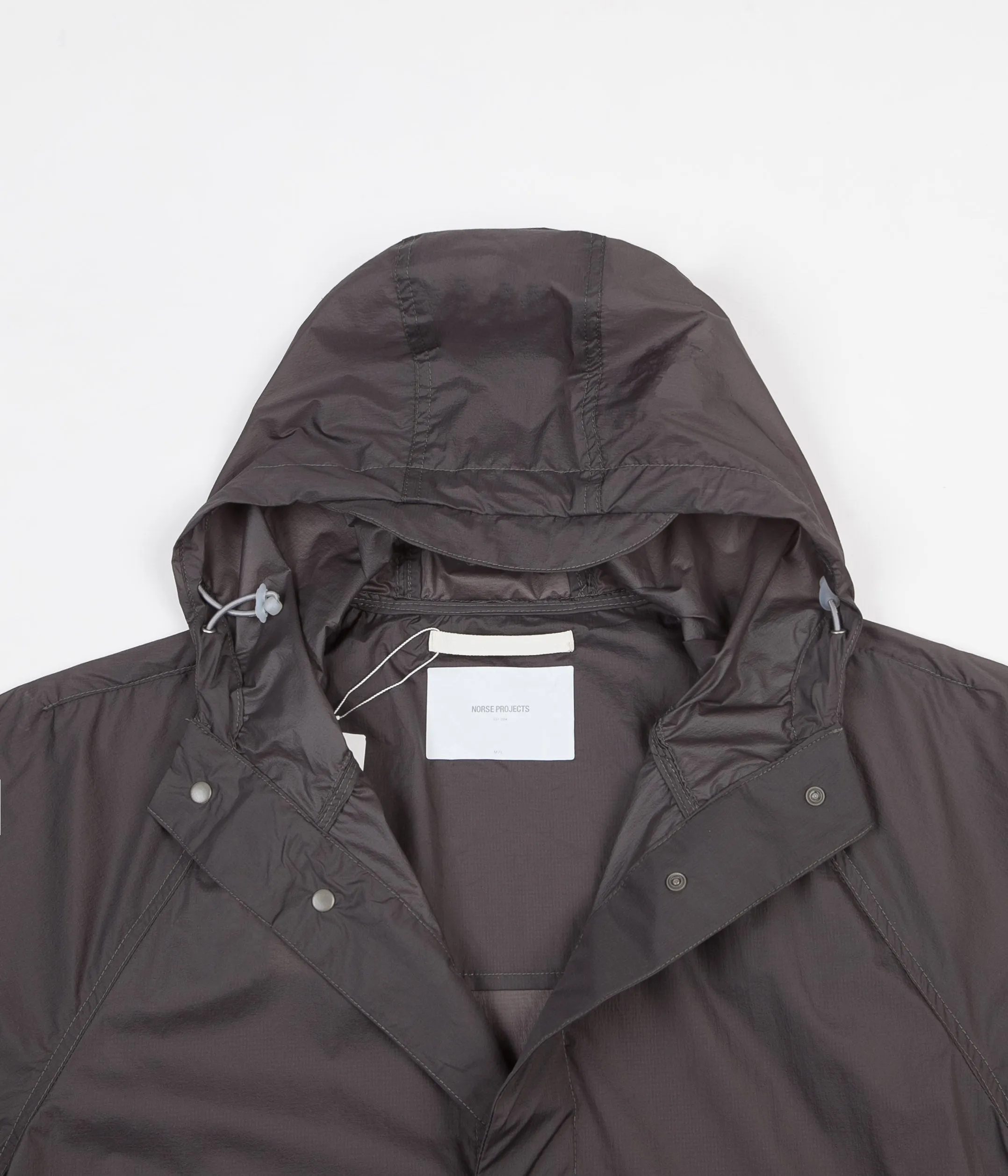 Norse Projects Elias Light Rain Jacket - Magnet Grey