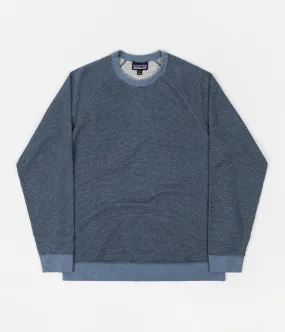 Patagonia Trail Harbor Crewneck Sweatshirt - Long Plains: Pigeon Blue