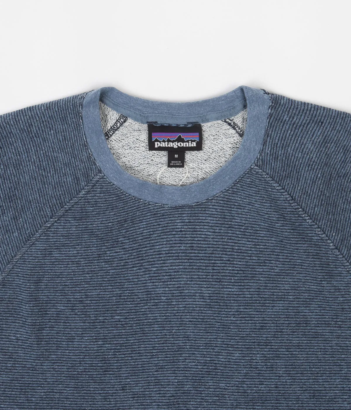 Patagonia Trail Harbor Crewneck Sweatshirt - Long Plains: Pigeon Blue