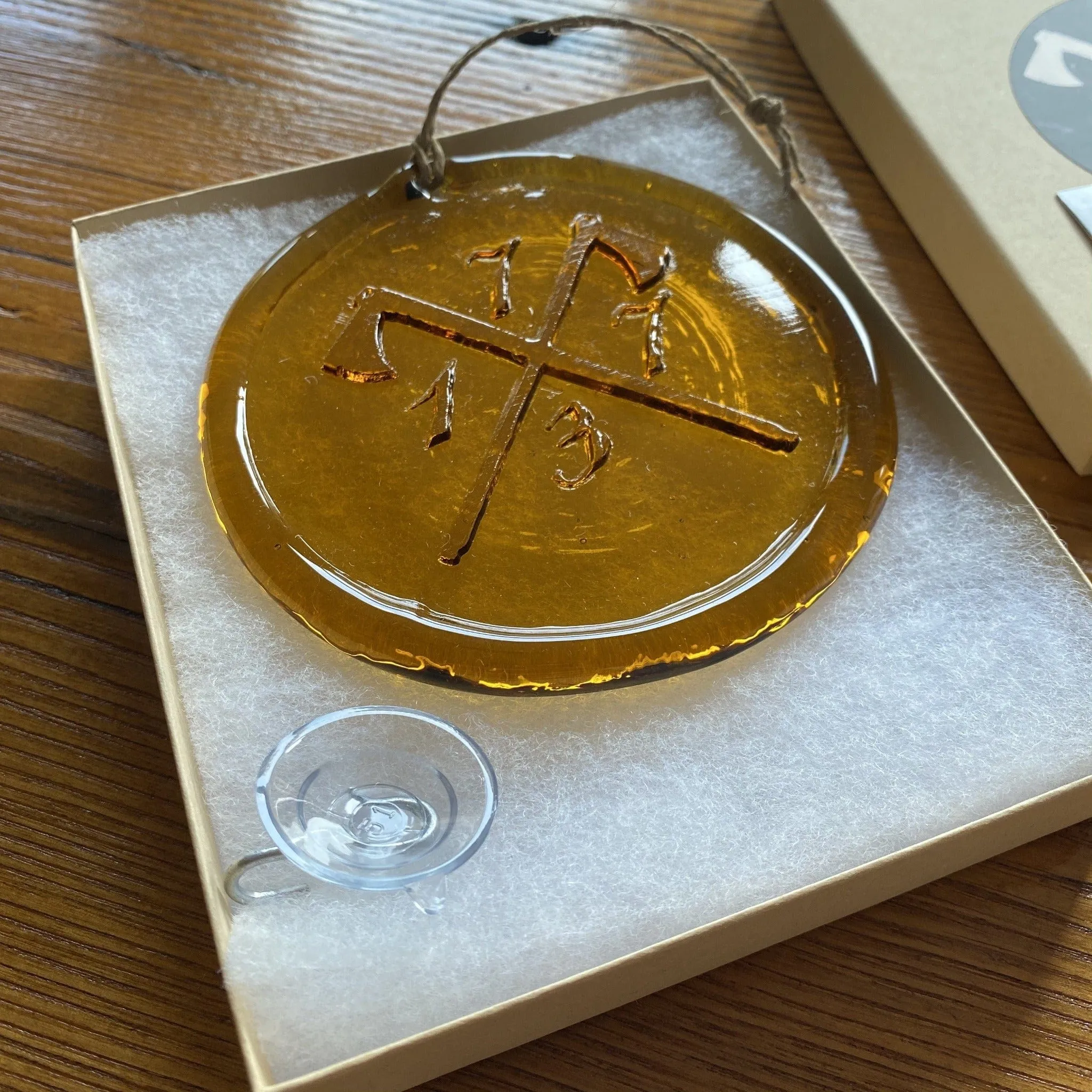 "1773" Boston Tea Party Suncatcher