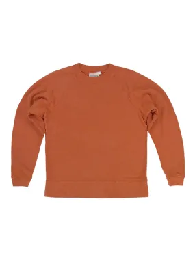 Sierra Raglan Fleece Sweatshirt: Rooibos Tea