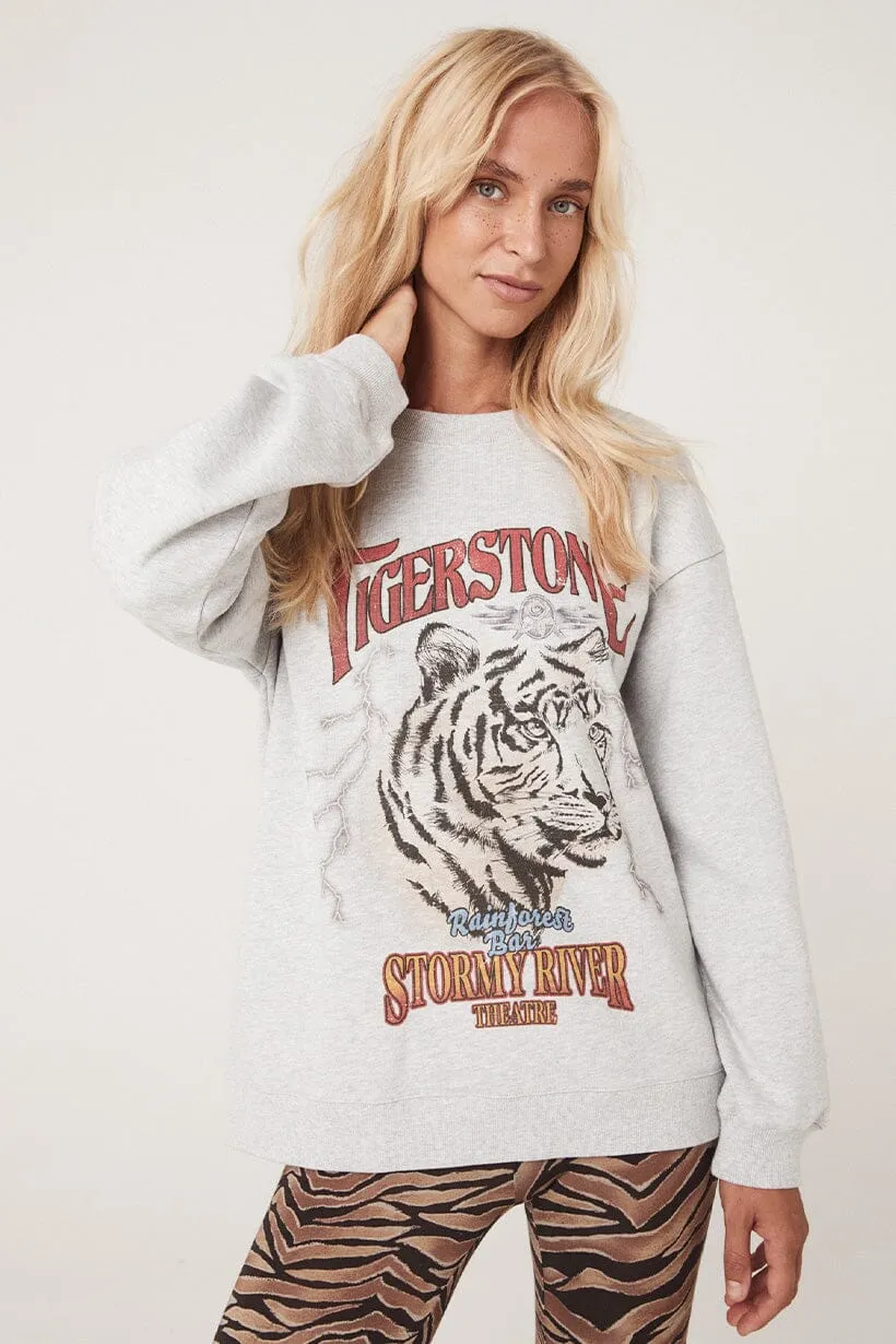 Stormy River Sweatshirt | Grey Marle