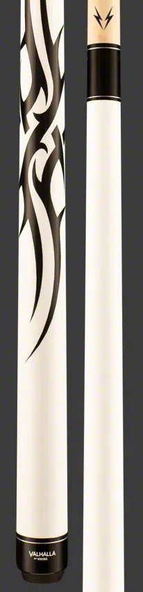 Valhalla Series VA203 White Monochromatic Pool Cue