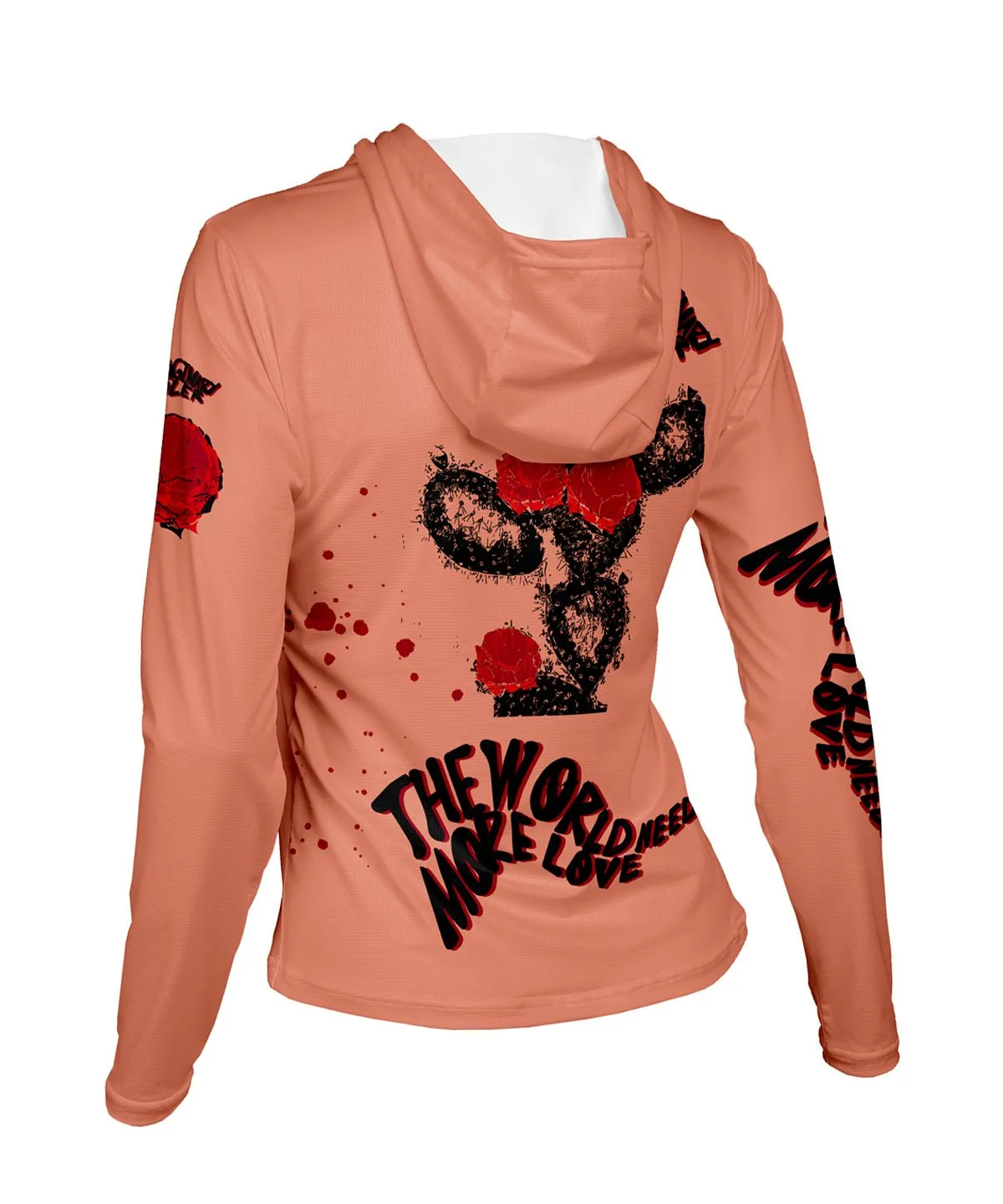 W. ENDURANCE AIR SUN HOODIE - IMAGINARY CACTUS
