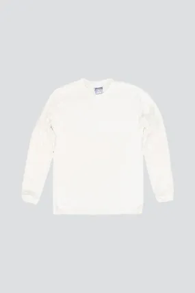 White Baja Long Sleeve Tee